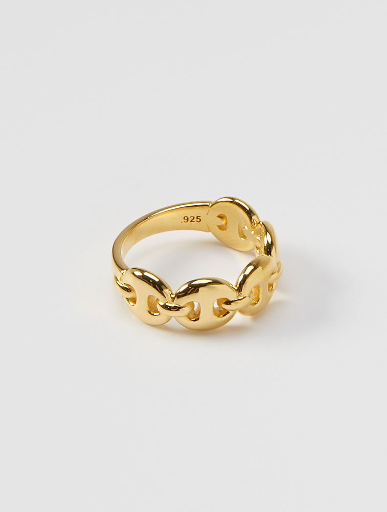 Sophie Buhai | Gold Small Circle Link Ring | My Chameleon