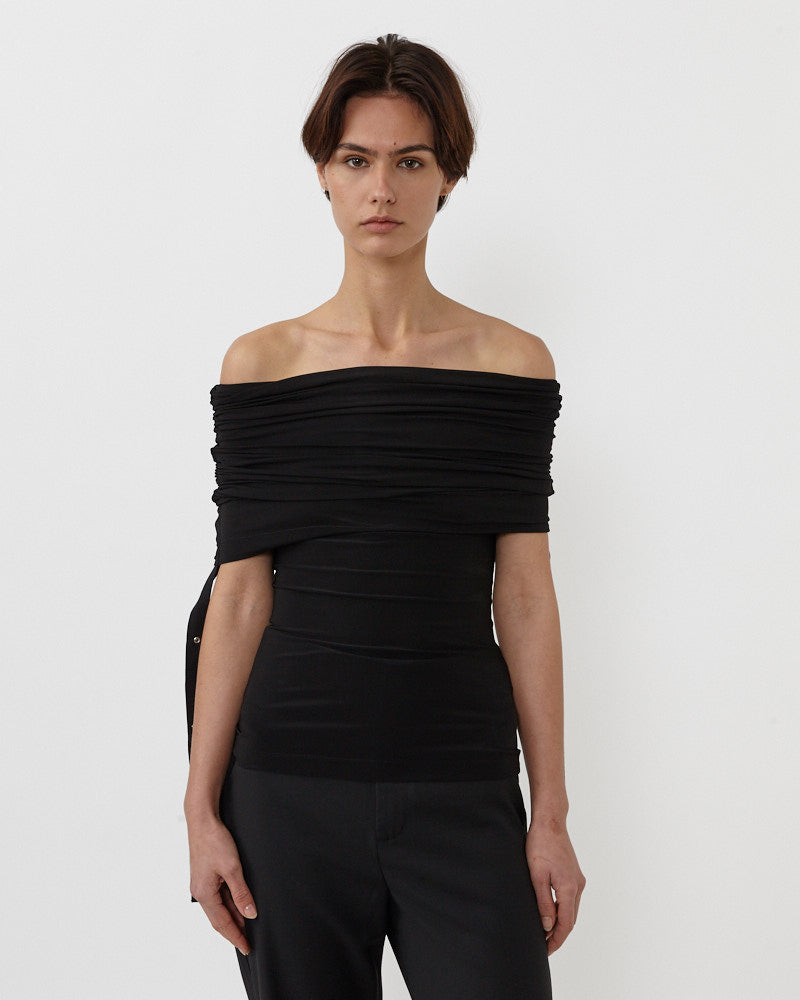 Doric Gather Strapless Top (7829646835937)