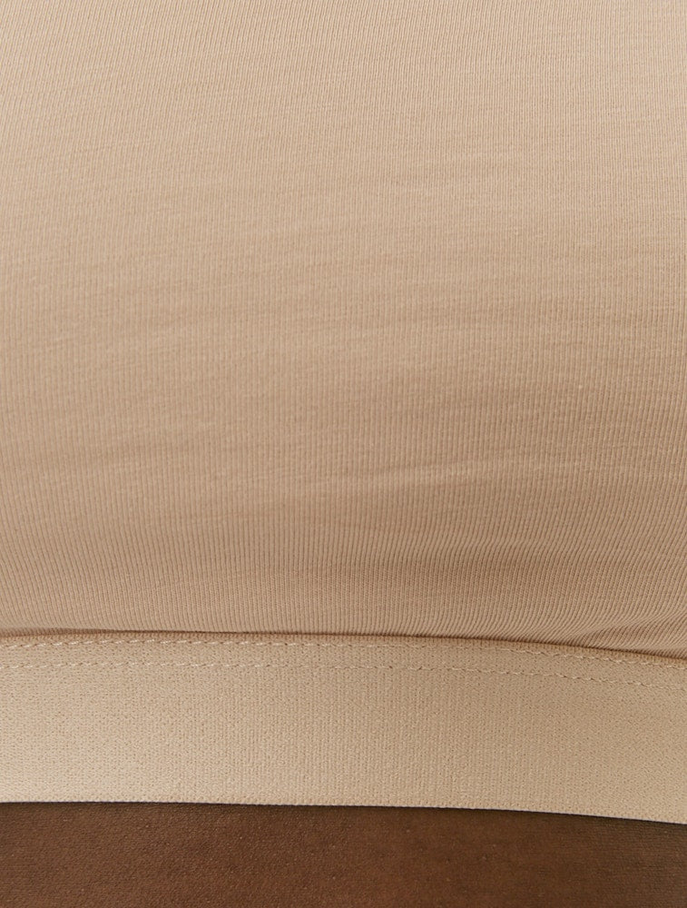 Hanna Organic Cotton Bralette - Nude (7746223440097)